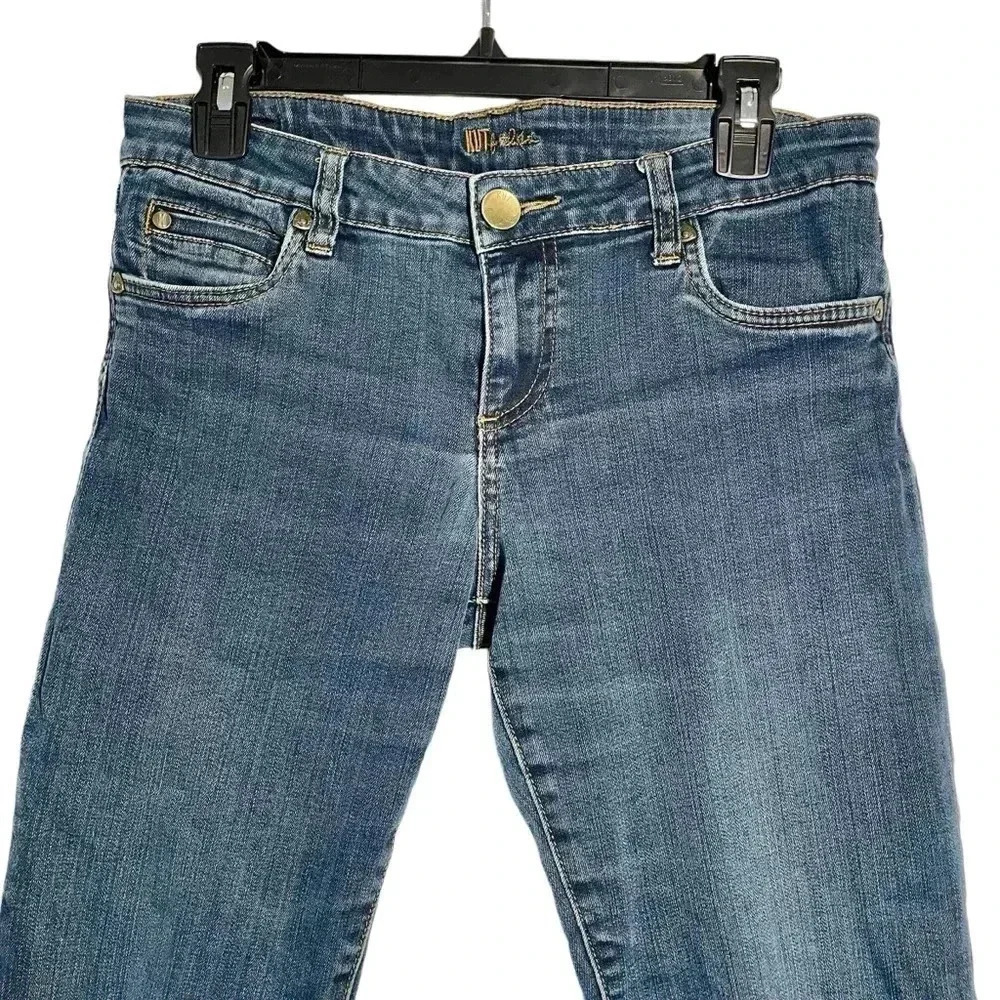 Kut from the Kloth Diana Skinny Denim Jeans Women Size 6 - Picture 3 of 8